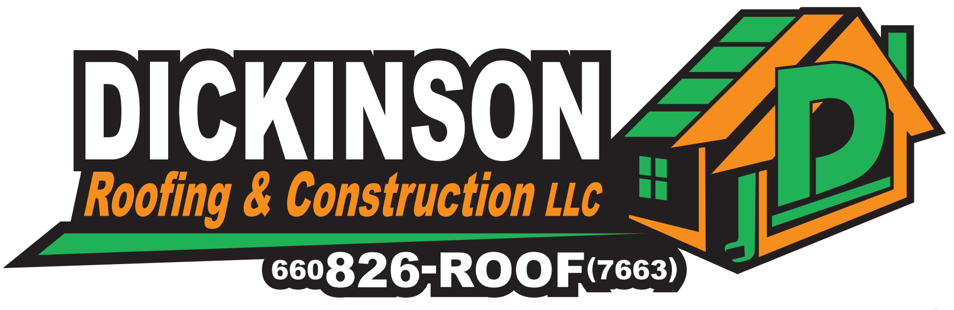 Dickinson Roofing and Construction logo